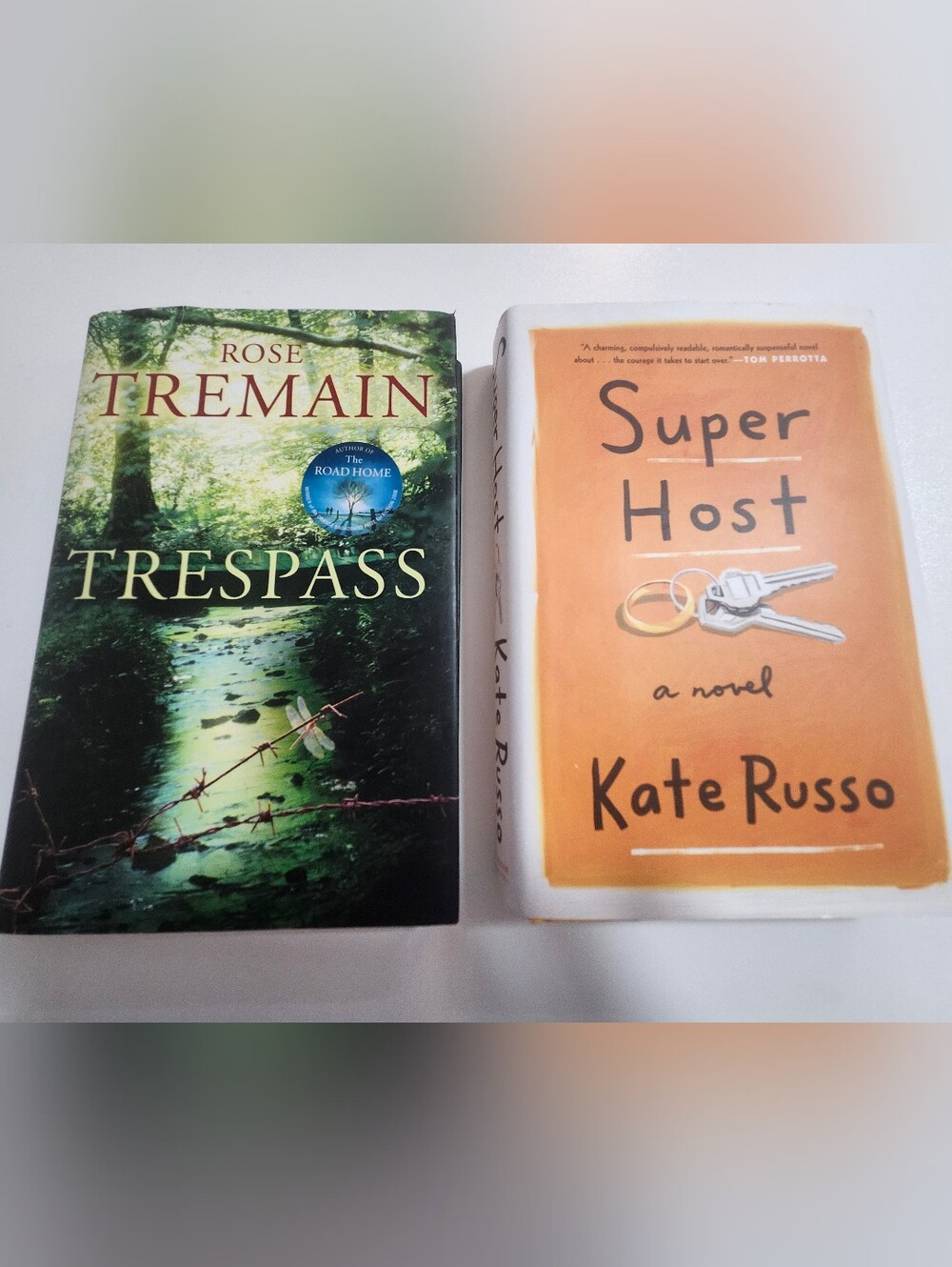 Super Host By Kate Russo Tresspass By Rose Tremain Hardcover Novels